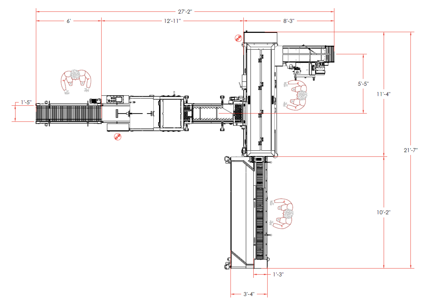7700-C Combo Slicing and Packaging System